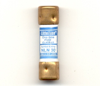 NLN-30 OneTime 250V Littelfuse Fuse 30Amp