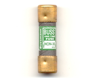 NON-30 OneTime 250V Buss Fuse 30Amp