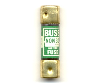 NON-30 OneTime 250V Bussmann Fuse 30Amp - NOS