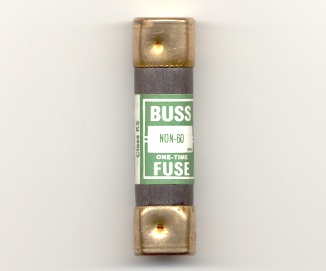 NON-60 OneTime 250V Bussmann Fuse 60Amp - USED
