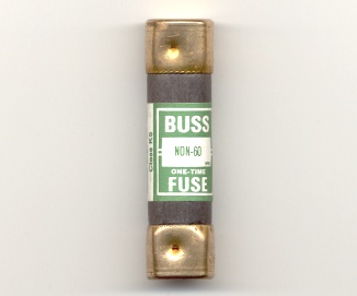 NON-60 OneTime 250V Bussmann Fuse 60Amp - USED