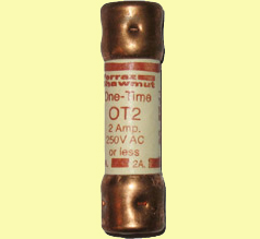 OT2 One-Time Ferraz Shawmut Fuse 2Amp