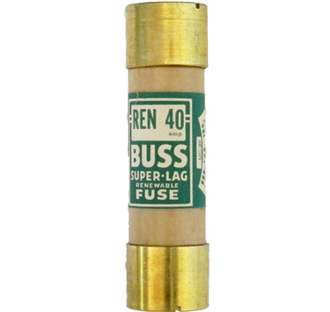 REN-40 Super-Lag Renewable Bussmann Fuse 40Amp NOS