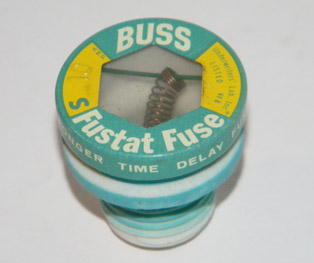 S-10 Fustat Type S Bussmann Plug Fuse 10Amp NOS