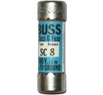 SC-8 Time-Delay 8Amp Bussmann Fuse 300V - NOS