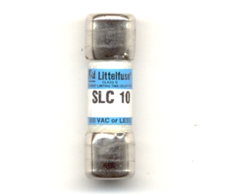 SLC-10 Medium Time-Delay Class G 10Amp Littelfuse Fuse