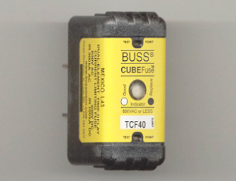 TCF40 BUSS CUBEFuse 40Amp FingerSafe NOS