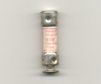 TR10R Tri-onic Gould Shawmut 10Amp Fuse NOS