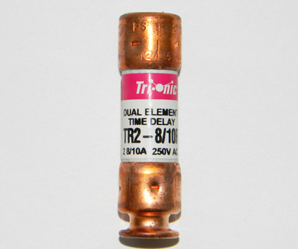 TR2-8/10R Tri-onic Ferraz Shawmut 2-8/10Amp Fuse