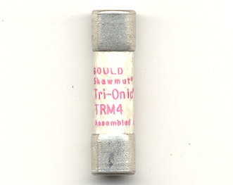 TRM4 Tri-onic Gould Shawmut Fuse 4Amp NOS